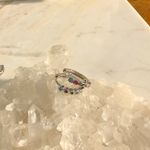 Brinco-Bolinhas-14-mm-Zirconia-Colorida-Prata-925