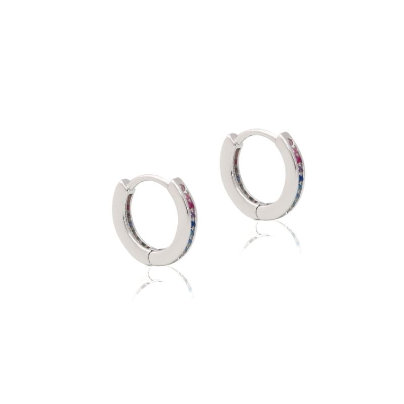 Brinco-Argola-Zirconia-Colorida-12-mm-Prata-925