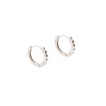 Brinco-Bolinhas-12-mm-Zirconia-Colorida-Prata-925