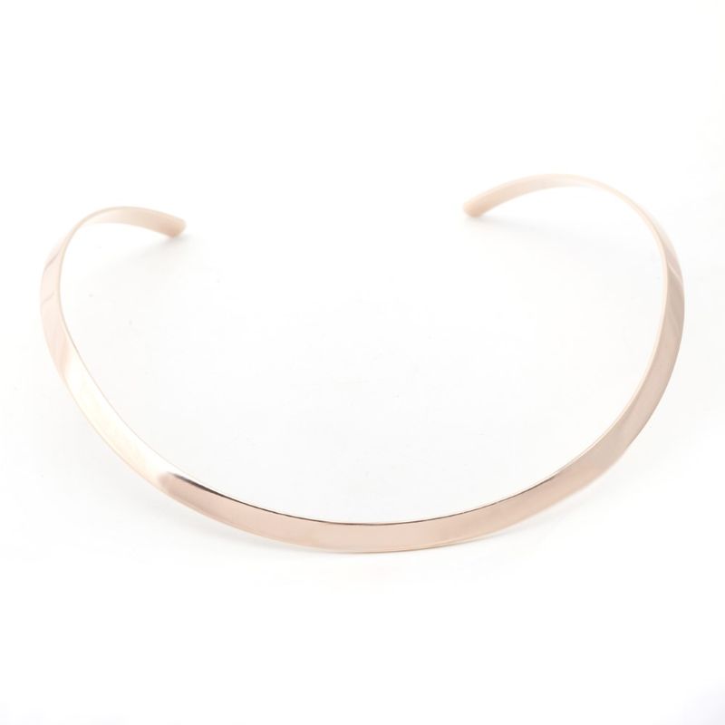 Gargantilha-aro-liso-banho-de-ouro-18k-