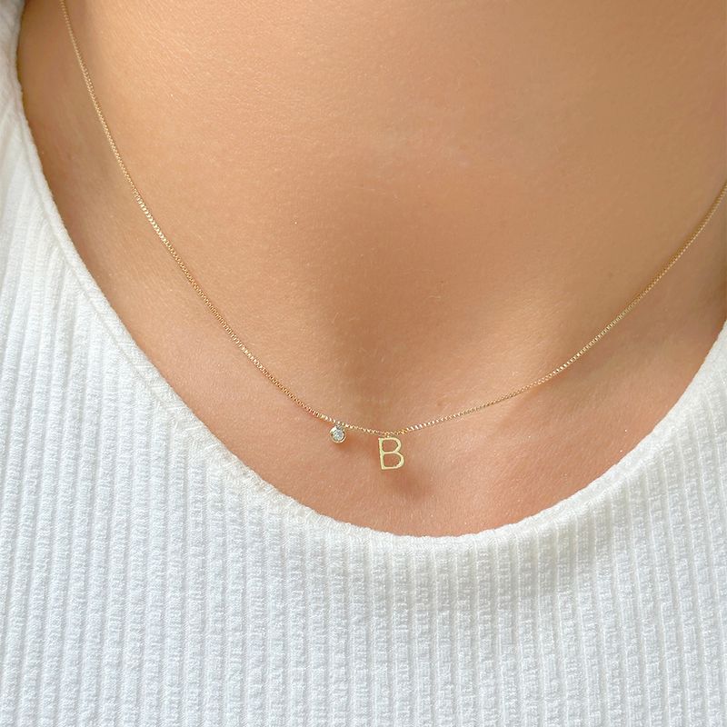 Colar-letra-b-zirconia-branca-45cm-banho-de-ouro-18k
