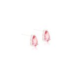 Brinco-gota-cristal-turmalina-rosa-prata-925