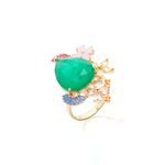 Anel-jardim-gota-fusion-esmeralda-banho-de-ouro-18k
