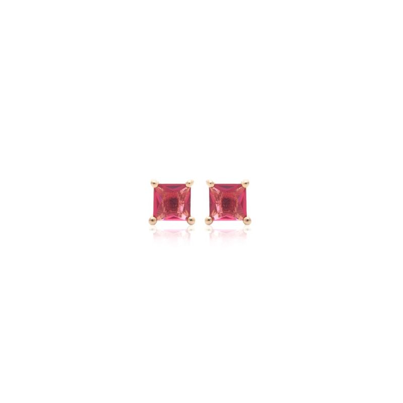 Kit-de-brincos-quadrados-cristal-safira-banho-de-ouro-18k