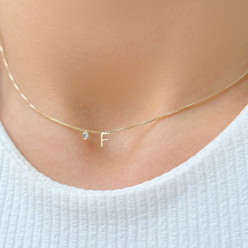 Colar-letra-f-zirconia-branca-45cm-banho-de-ouro-18k