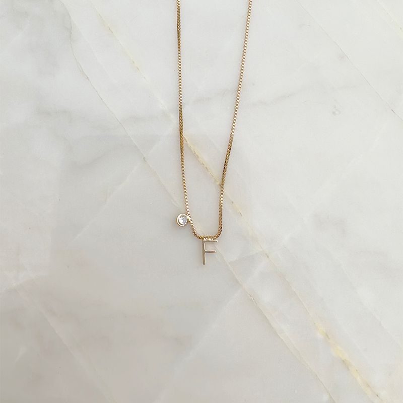 Colar-letra-f-zirconia-branca-45cm-banho-de-ouro-18k