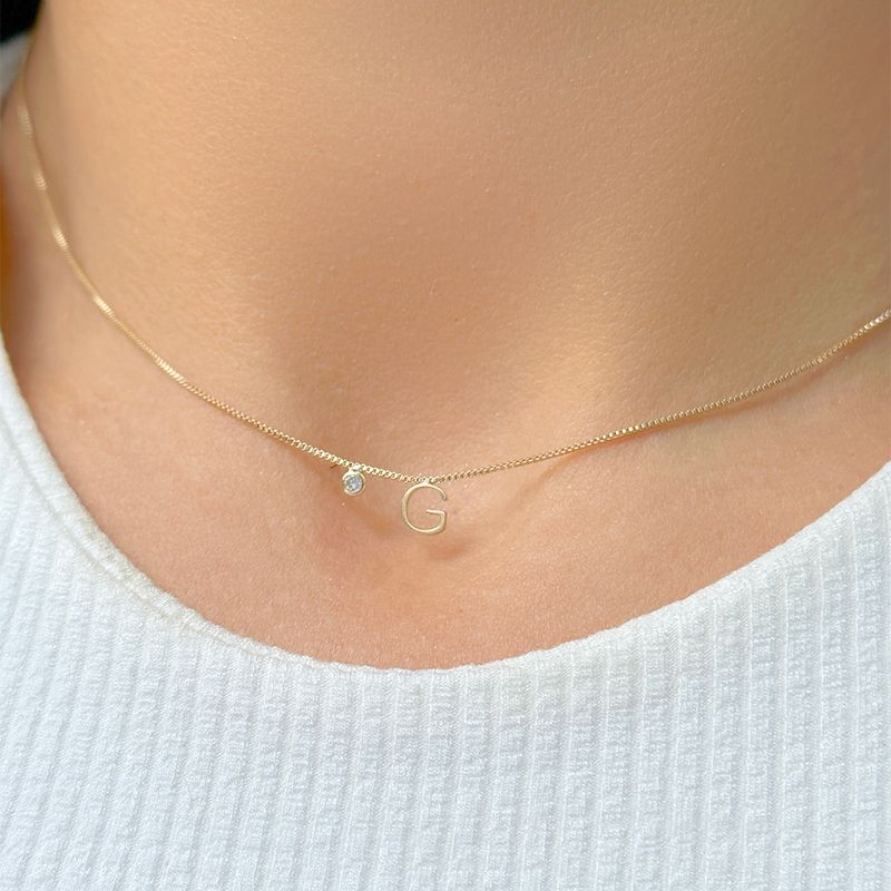 Colar-letra-g-zirconia-branca-45cm-banho-de-ouro-18k