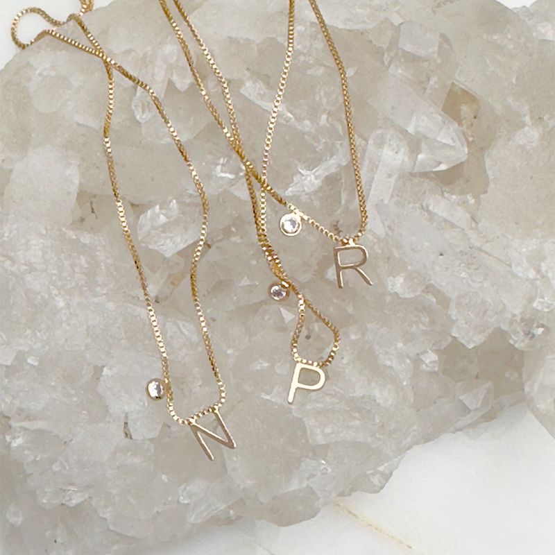Colar-letra-p-zirconia-branca-45cm-banho-de-ouro-18k
