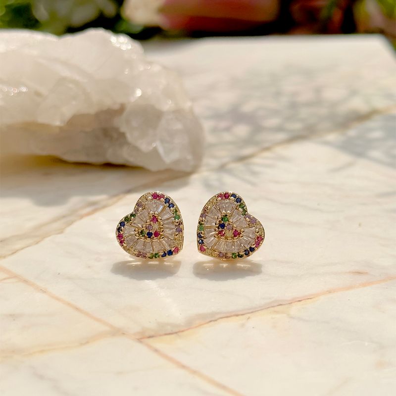 Brinco-coracao-baguetes-zirconia-colorida-banho-de-ouro-18k-nano-gold