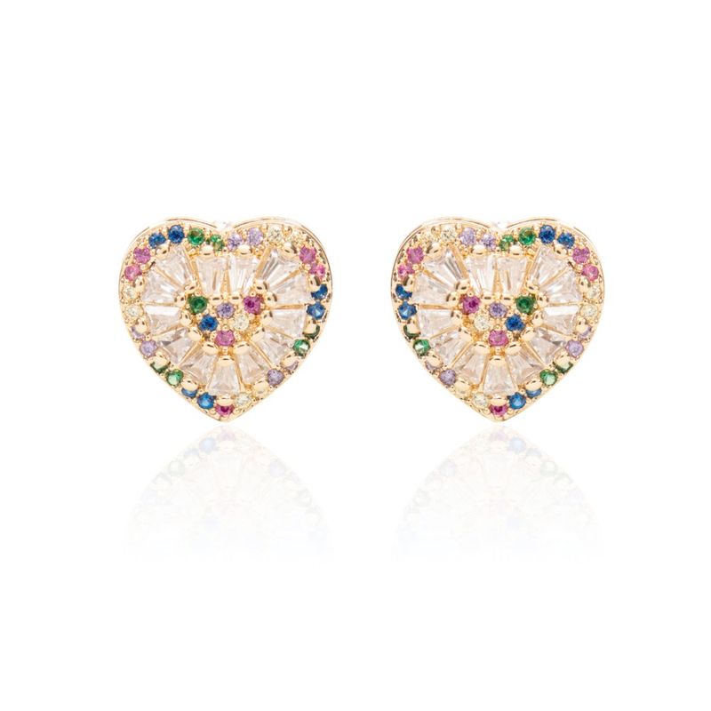 Brinco-coracao-baguetes-zirconia-colorida-banho-de-ouro-18k-nano-gold