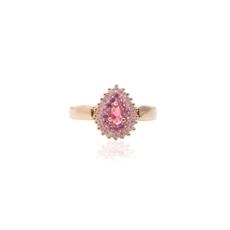 Anel-gota-bordada-cristal-turmalina-rosa-banho-de-ouro-18k-nano-gold