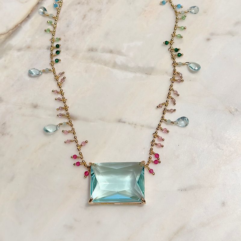 Colar-handmade-retangulo-de-cristal-topazio-azul-48cm-banho-de-ouro-18k