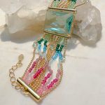 Pulseira-retangulo-cristal-topazio-azul-20cm-banho-de-ouro-18k