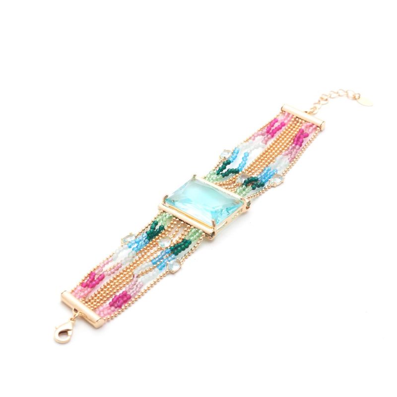 Pulseira-retangulo-cristal-topazio-azul-20cm-banho-de-ouro-18k