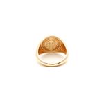 Anel-Liso-Dedo-Minimo--Mindinho--Medalha-de-Sao-Bento-Banho-de-Ouro-18K-Nano-Gold