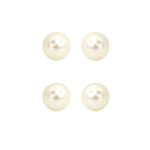 Kit-de-Brincos-Perolas-Sinteticas-com-2-Pares-10mm-Banho-de-Ouro-18K