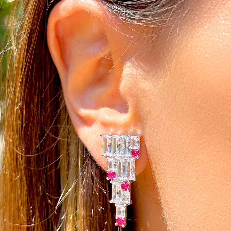 Brinco-piramide-cristal-turmalina-rosa-prata-925-