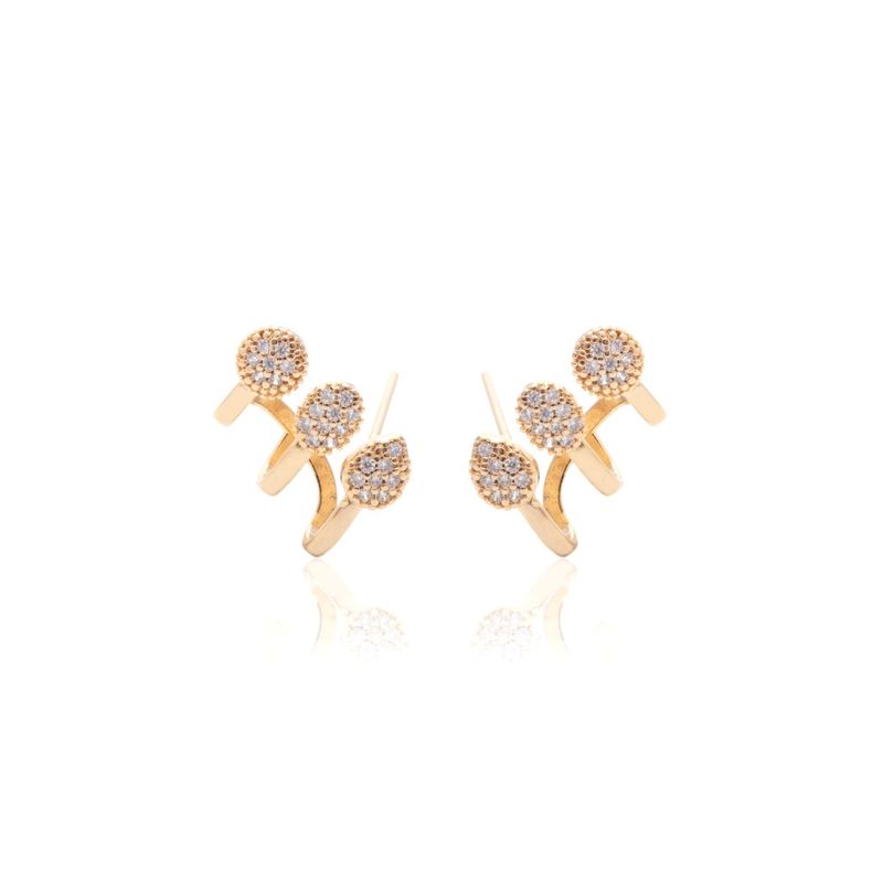 Brinco-ear-cuff-formas-zirconia-branca-banho-de-ouro-18k-nano-gold