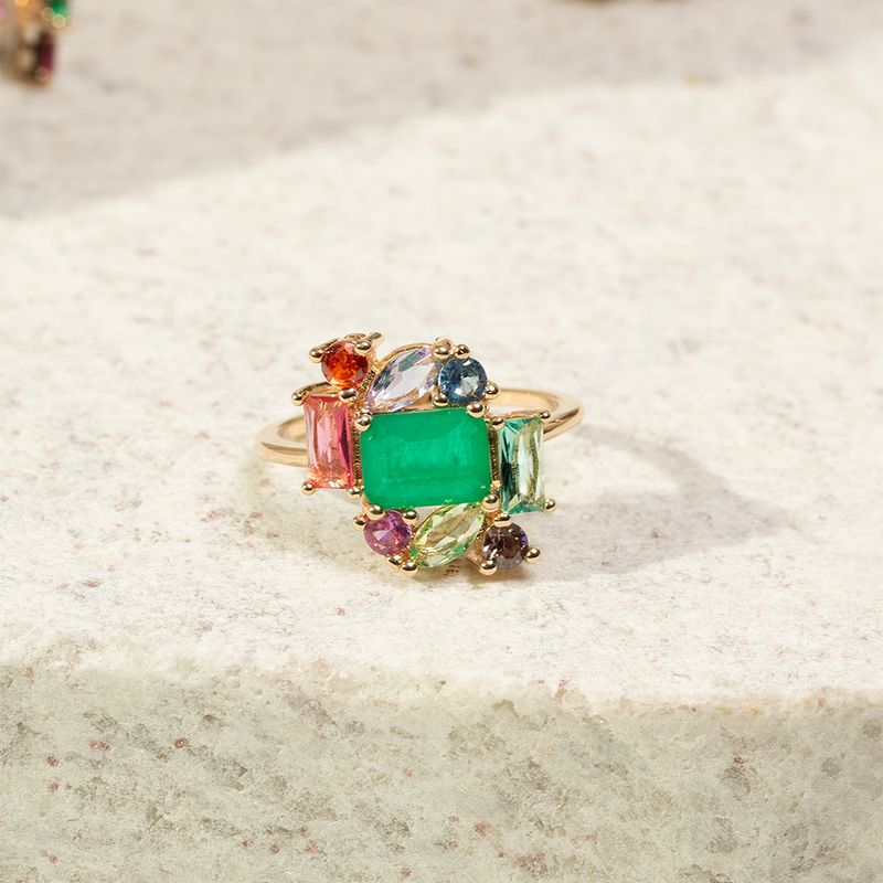 Anel-moldura-formas-fusion-esmeralda-banho-de-ouro-18k-
