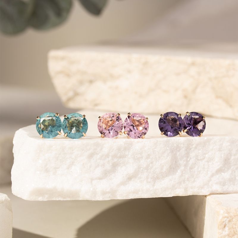 Kit-de-brincos-cristais-ametista-quartzo-rosa-topazio-azul-3-pares-8mm-banho-de-ouro-18k