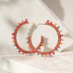 Brinco-argola-pedras-naturais-jade-goiaba-banho-de-ouro-18k