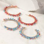 Brinco-argola-pedras-naturais-jade-goiaba-banho-de-ouro-18k