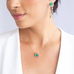 Brinco-moldura-fusion-esmeralda-banho-de-ouro-18k