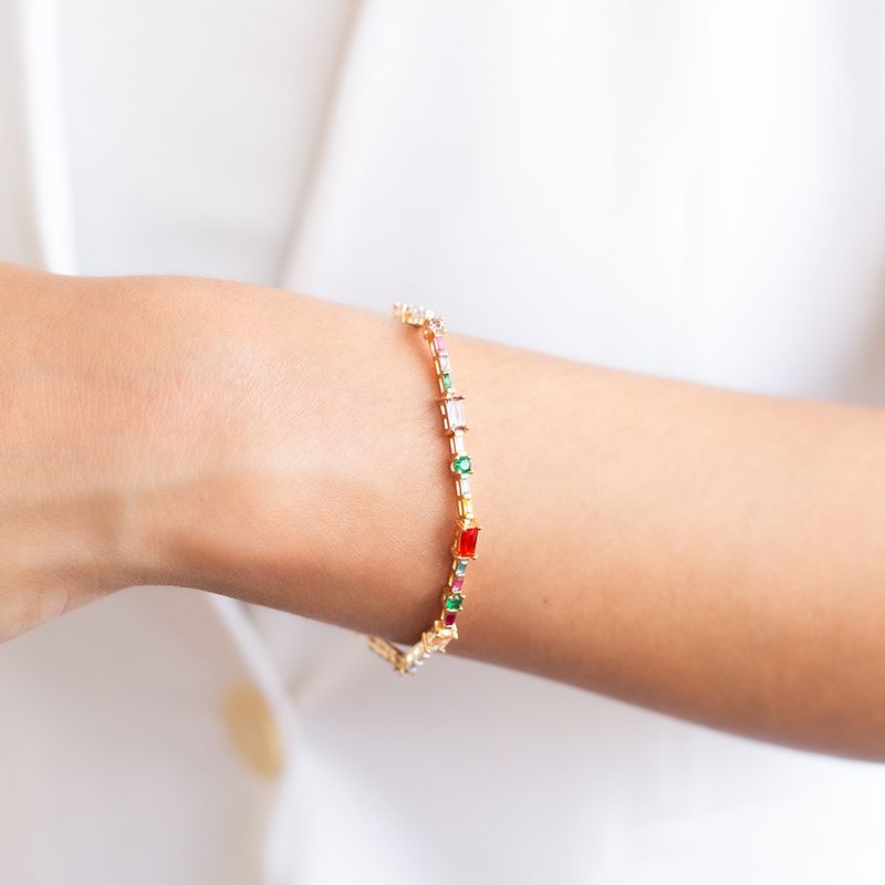 Pulseira-trilho-cristal-esmeralda-18cm-banho-de-ouro-18k
