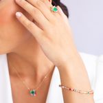 Pulseira-trilho-cristal-esmeralda-18cm-banho-de-ouro-18k