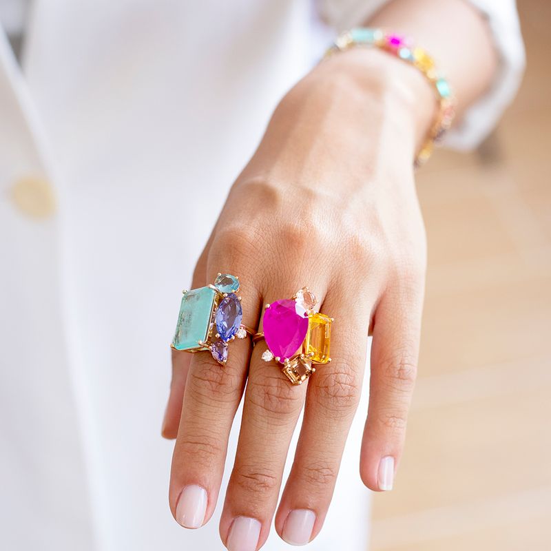 Anel-maxi-formas-fusion-turmalina-rosa-banho-de-ouro-18k