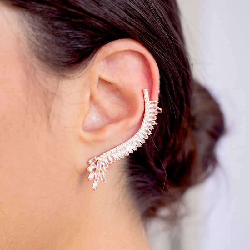 Brinco-ear-cuff-trilho-zirconia-branca-banho-de-ouro-18k