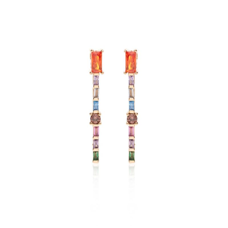 Brinco-palito-medio-cristal-podange-banho-de-ouro-18k