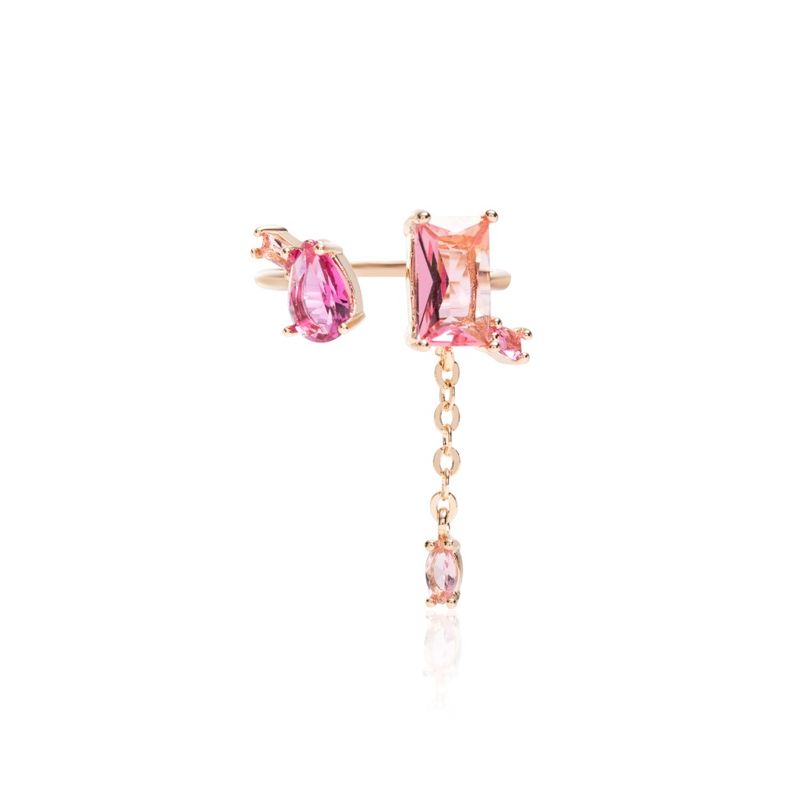 Anel-retangulos-gotas-cristal-turmalina-rosa-banho-de-ouro-18k