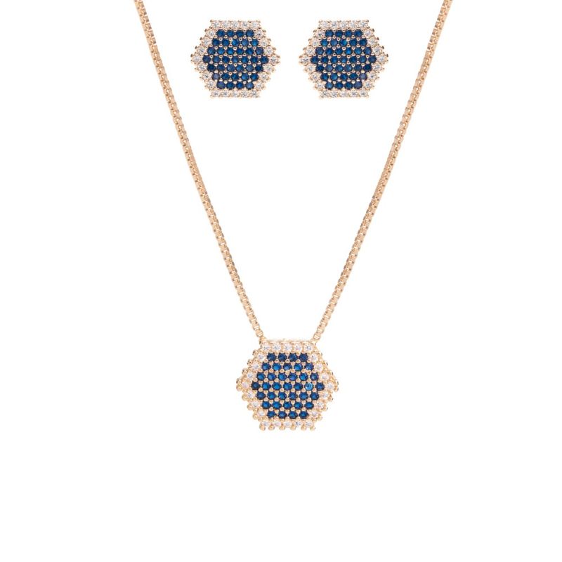 Conjunto-hexagono-zirconias-azuis-brancas-47cm-banho-de-ouro-18k