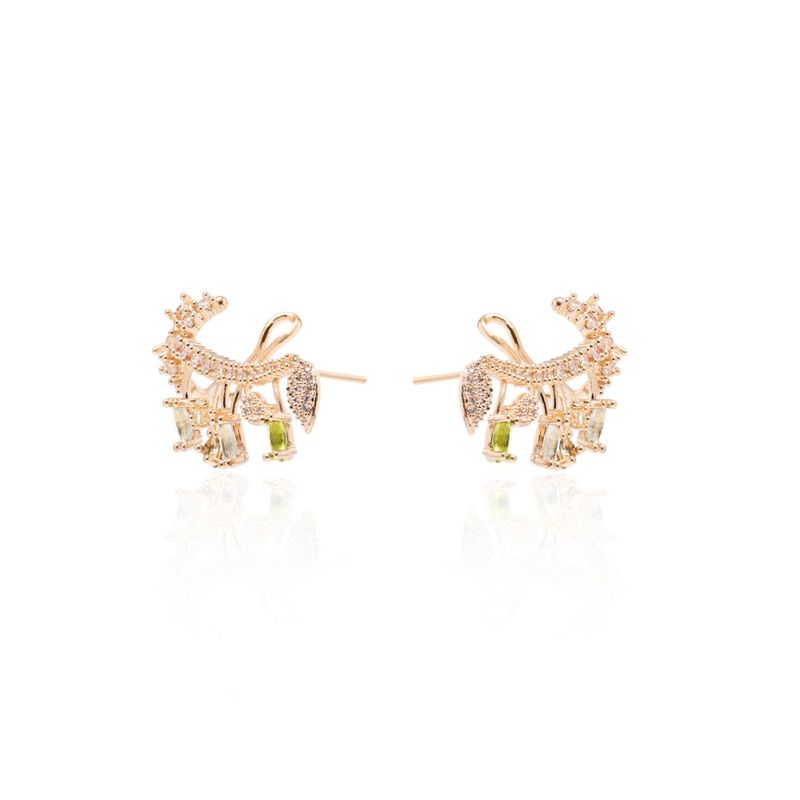 Brinco-ear-cuff-jardim-cristal-peridoto-banho-de-ouro-18k