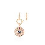 Brinco-ear-bling-cravacao-inglesa-medalha-de-olho-zirconia-colorida-banho-de-ouro-rose