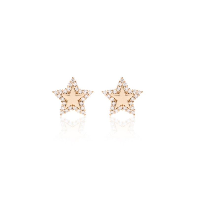 Brinco-estrela-zirconia-branca-banho-de-ouro-18k