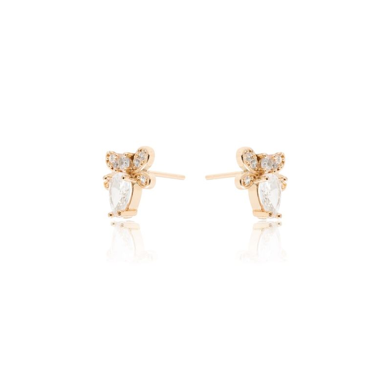 Brinco-abelha-zirconia-branca-banho-de-ouro-18k