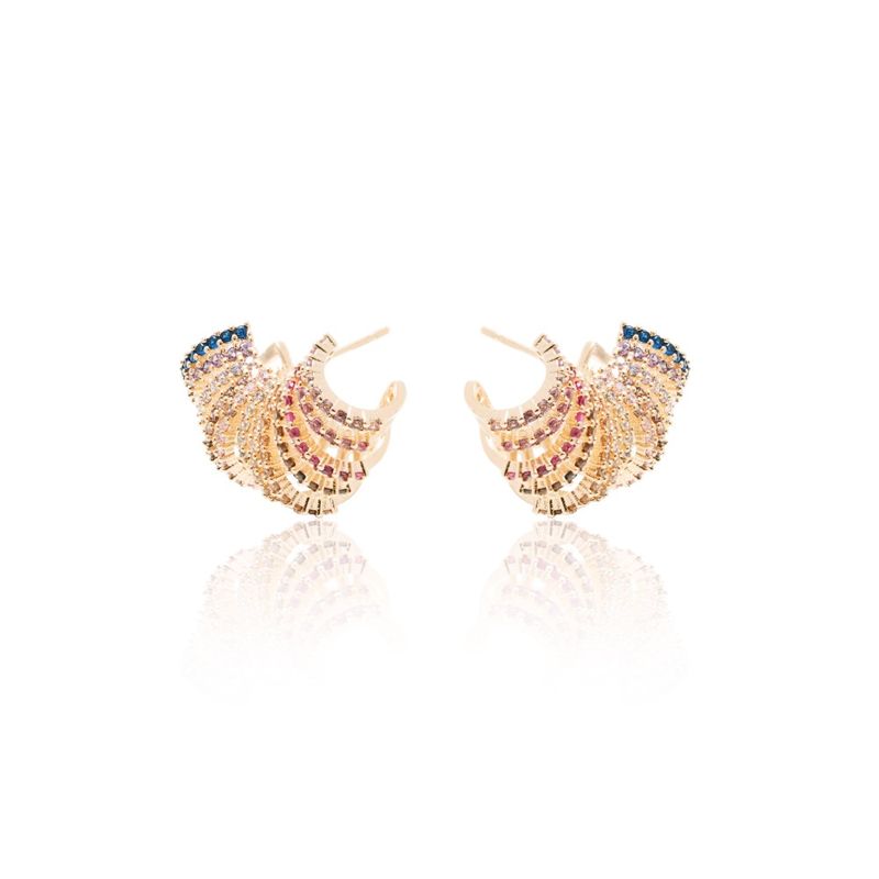 Brinco-onda-grande-zirconia-colorida-cravejada-banho-de-ouro-18k