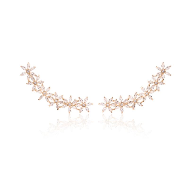 Brinco-ear-cuff-inteiro-flores-banho-de-ouro-18k