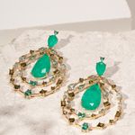 Brinco-gota-grande-formas-fusion-esmeralda-banho-de-ouro-18k-