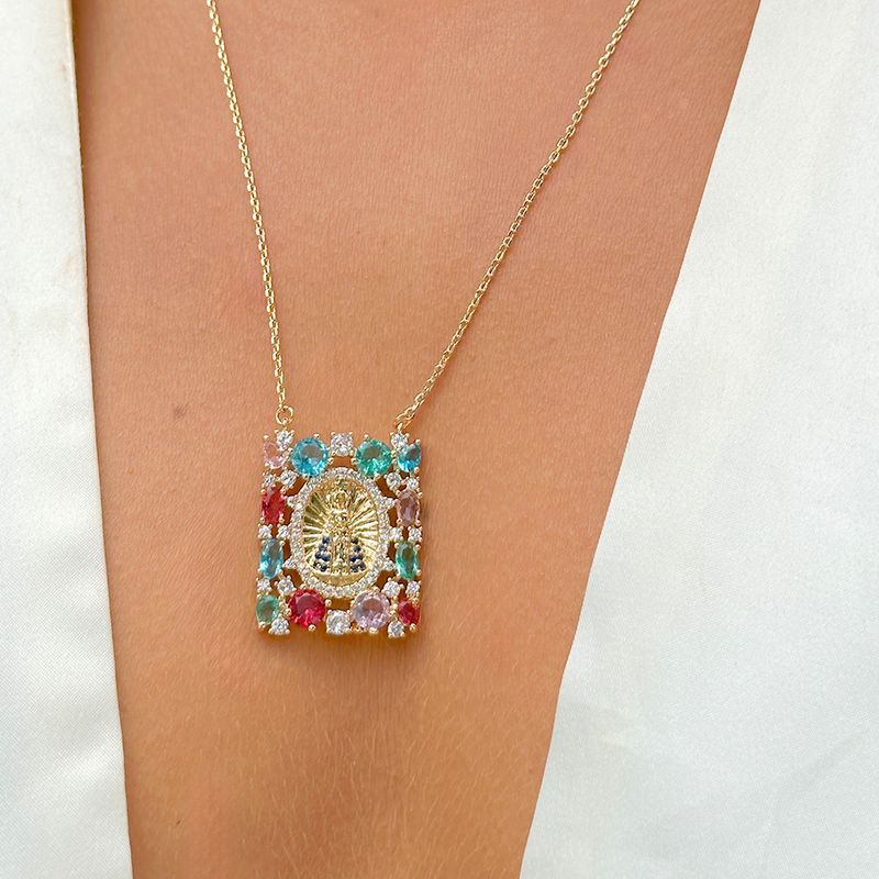 Colar-escapulario-nossa-senhora-aparecida-espirito-santo-cristal-paraiba-65cm-banho-de-ouro-18k
