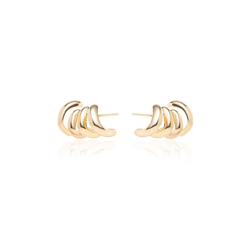 Brinco-liso-garras-banho-de-ouro-18k