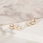 Brinco-perola-ear-cuff-3-pedras-tamanhos-diferentes