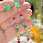 Brinco-versatil-fusion-esmeralda-banho-de-ouro-18k