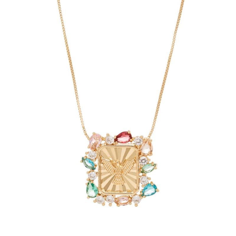 Colar-moldura-espirito-santo-cristal-quartzo-rosa-53cm-banho-de-ouro-18k