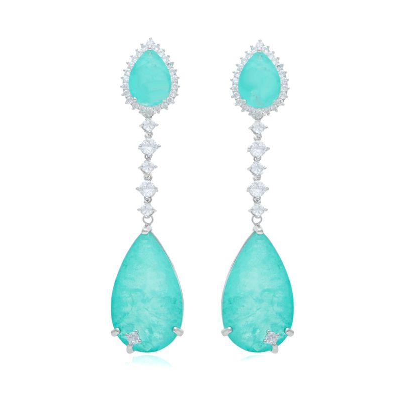 Brinco-gota-lustre-fusion-turmalina-prata-925