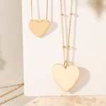 Colar-Coracao-Cheio-Fio-de-Nylon-45-cm-Banho-de-Ouro-18K
