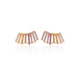 Brinco-onda-facetada-zirconia-colorida-banho-de-ouro-18k