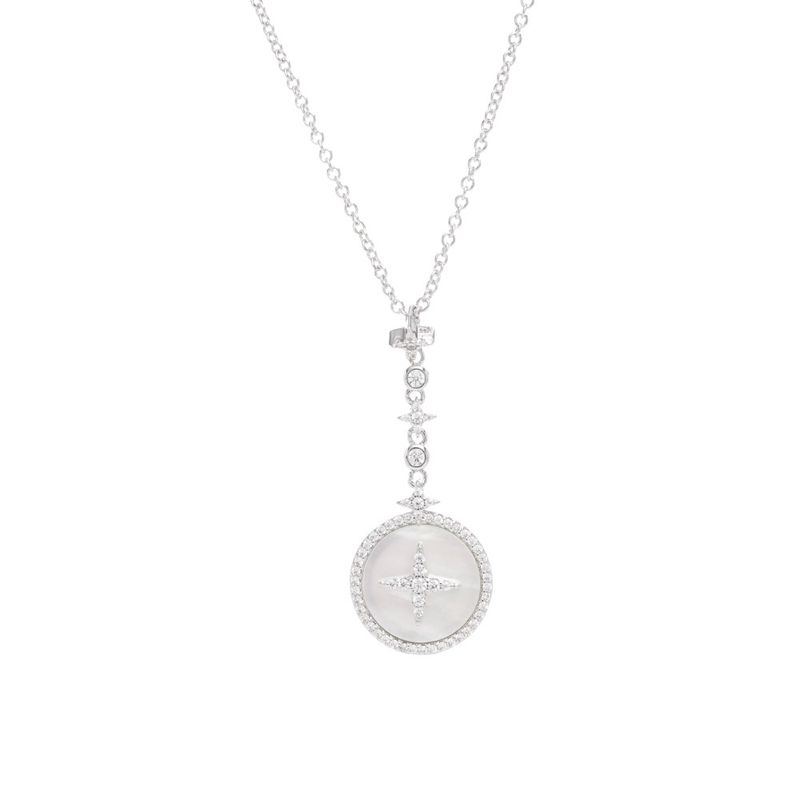 Colar-pingente-madreperola-medalha-estrelas-zirconia-branca-50cm-banho-de-rodio-branco